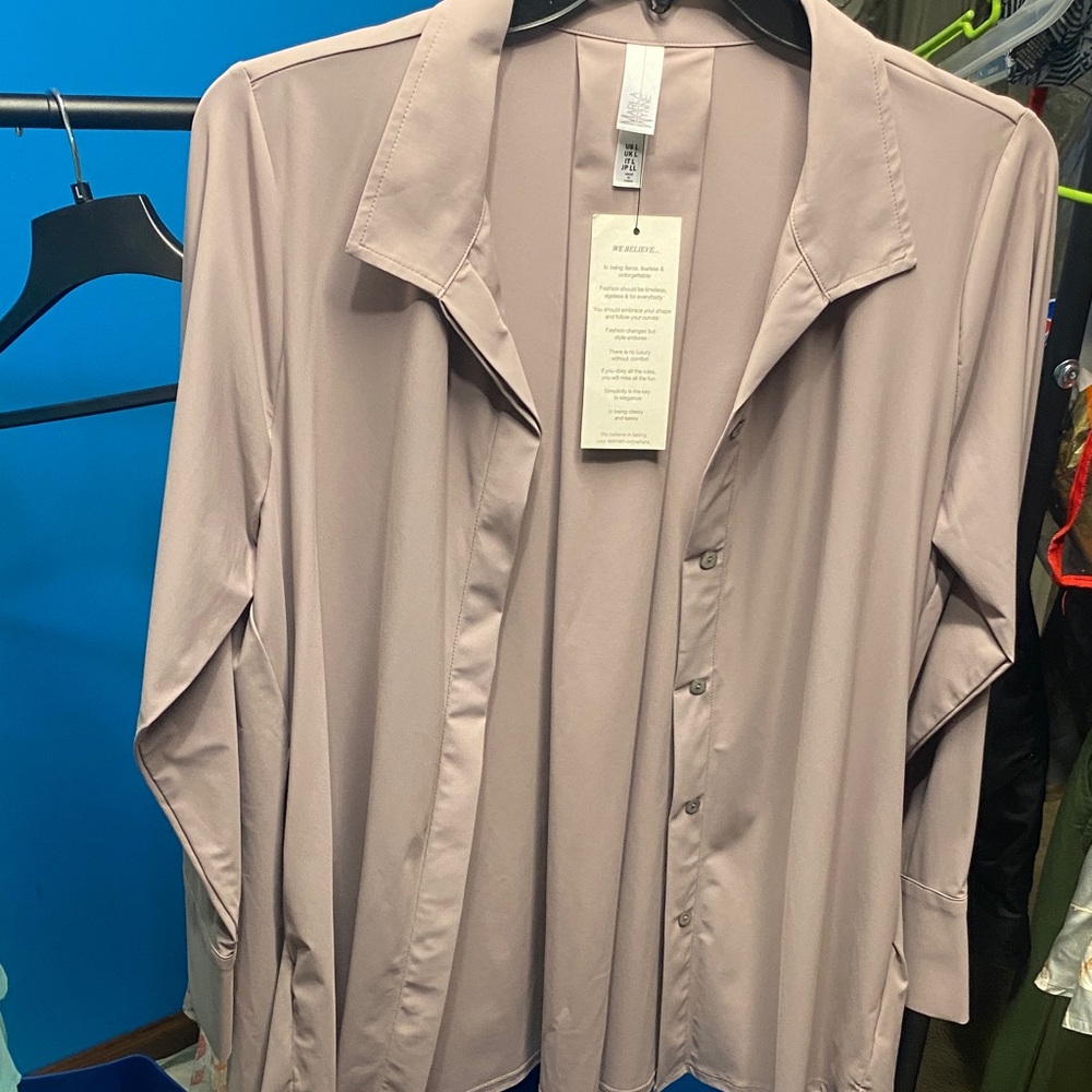 MarlaWynne Soft Mauve Blouse